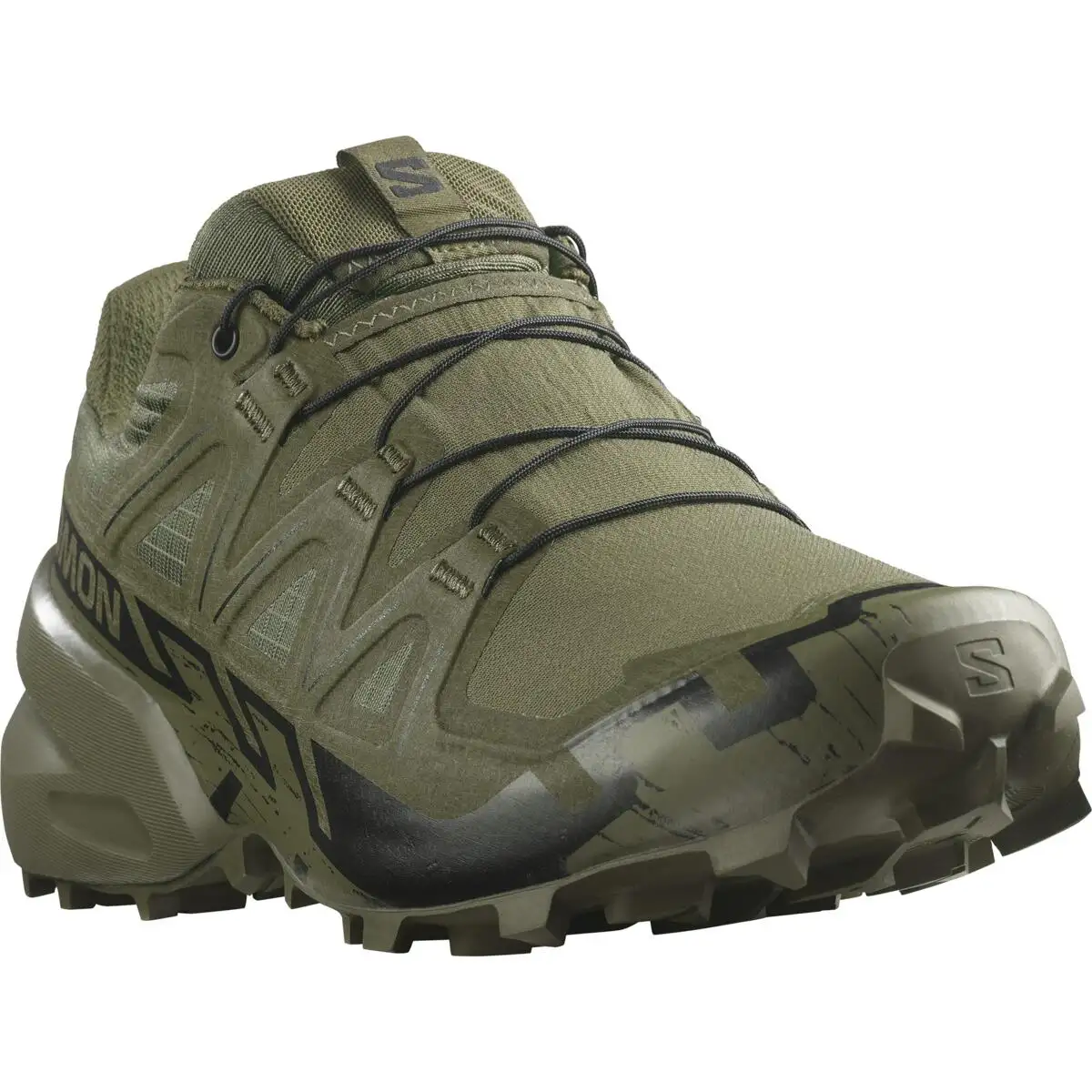 Кроссовки Salomon Speedcross 6 Forces Green/Black Фото 3